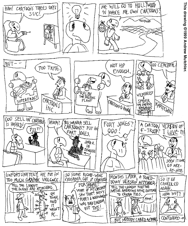 KT's Cartoons, page 1