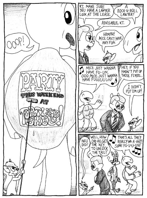 Party at Minktails part 2, page 5