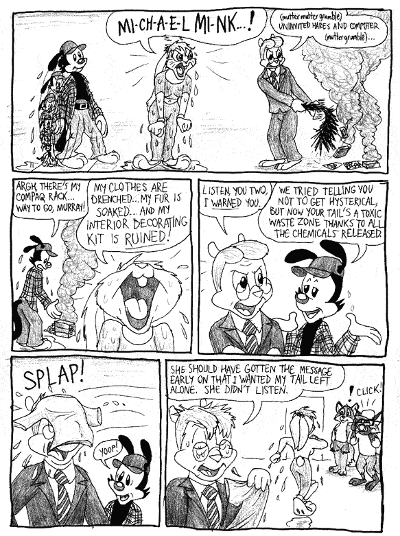 Party at Minktails part 3, page 5