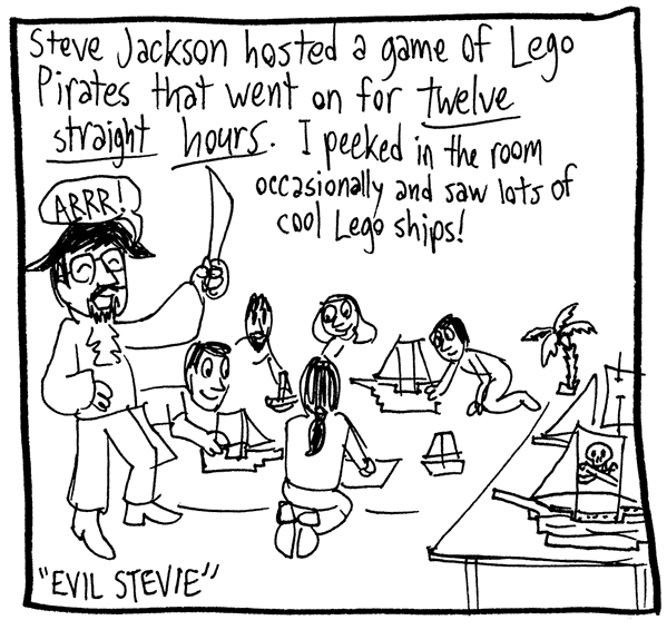 Evil Stevie's Lego Pirates.